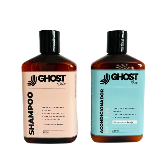 PACK SHAMPOO + ACONDICIONADOR NUTRITIVO CON EXTRACTO DE NARANJA