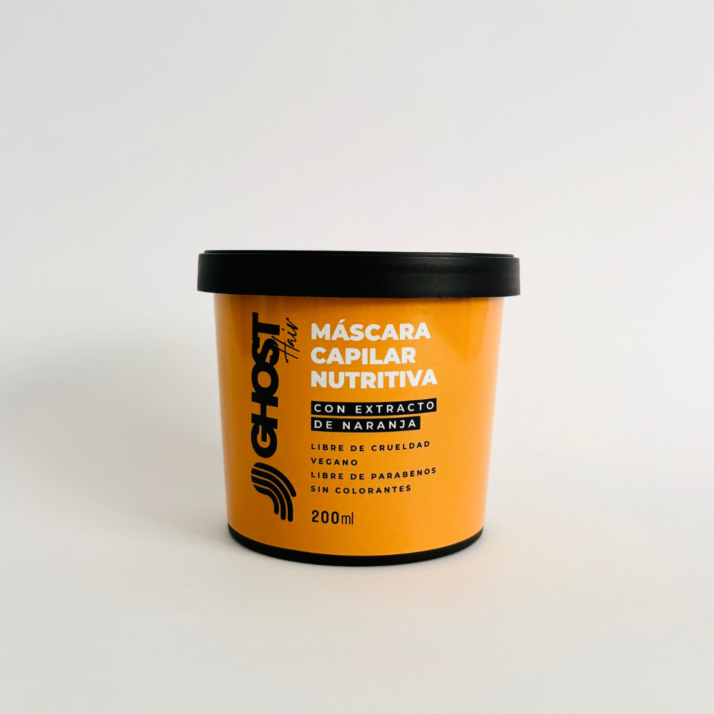 MÁSCARA CAPILAR NUTRITIVA CON EXTRACTO DE NARANJA