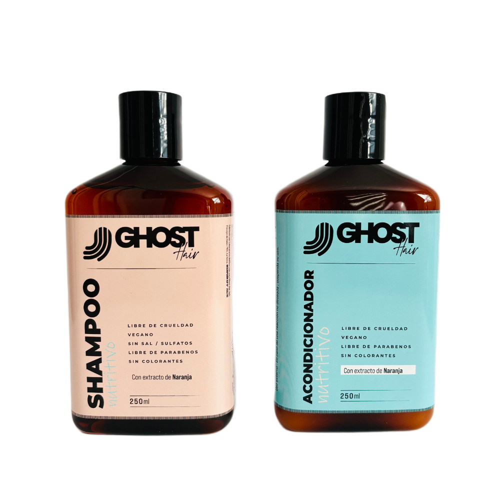 PACK SHAMPOO + ACONDICIONADOR NUTRITIVO CON EXTRACTO DE NARANJA